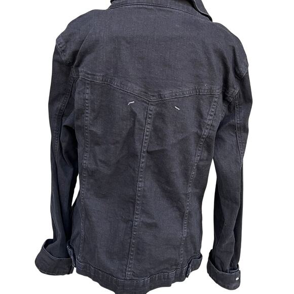 Wrangler women’s XL black denim jacket - Picture 3 of 10